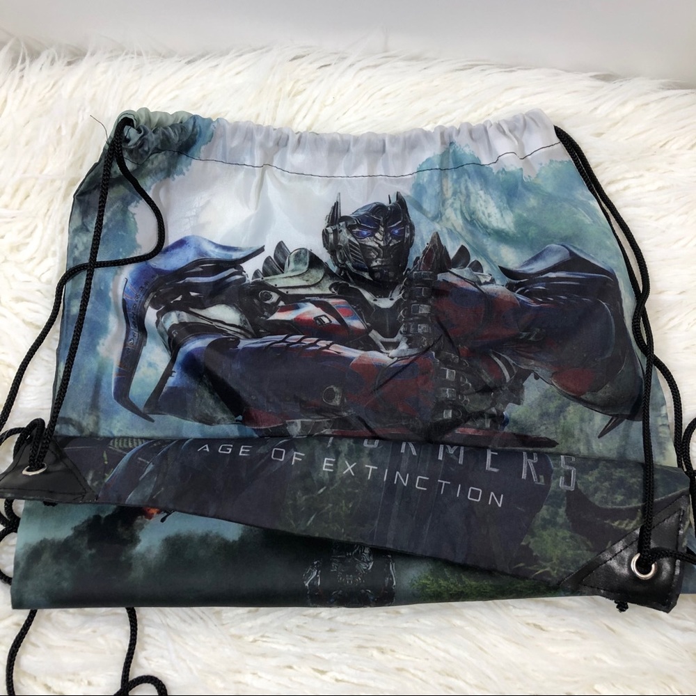 Lightweight Transformers Drawstring Bag/Backpack - Picture 2 of 4